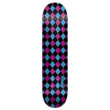 Speed Demons Skateboard Deck, blau, 19cm Bild 1