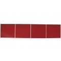 Vicious 4 Lagen red 11Zoll Skateboard Griptape Bild 1