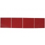 Vicious 4 Lagen red 11Zoll Skateboard Griptape Bild 1