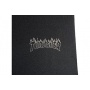 MOB Skateboard Griptape Thrasher Flame Logo Laser Cut 9Zoll Bild 1