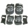 Xcess Schutzset Knieschoner, Schwarz -Large (Adult) Bild 1