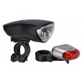 LED Fahrrad Lampenset Frontlicht und Rcklicht  Bild 1