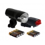 Bchel Fahrrad Lampenset LED Front- und Rcklicht Bild 1