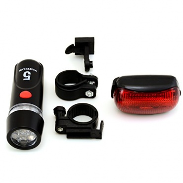 CSL LED Fahrrad Lampenset Vorder- und Rcklicht Bild 1