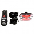CSL LED Fahrrad Lampenset Vorder- Rcklicht schwarz Bild 1
