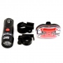 CSL LED Fahrrad Lampenset Vorder- Rcklicht schwarz Bild 1