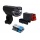 Bchel Fahrrad Lampenset Vorder und Rcklicht Schwarz Bild 1
