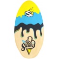 Skim One skimboard Ice Skim Holz Blau blau/gelb 100cm Bild 1