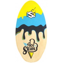 Skim One skimboard Ice Skim Holz Blau blau/gelb 100cm Bild 1