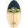 Skim One skimboard Waimea, 95 cm grn - Green/Lime Bild 1
