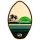 Skim One skimboard Sunset Holz grn grn 77cm Bild 1