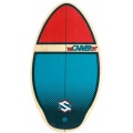 Skim One skimboard The Carver Holz blau / rot 90 cm Bild 1