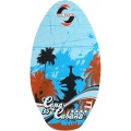 Skimboard von SLIDZ 90cm Copa Cabana Cyan/Navy Bild 1