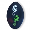 Skimboard von BUGZ Wood 76 cm / 30 Inch Seahorse Black Bild 1