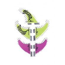 FCS Surfboard Finne MB PC Carbon Tri-Quad Large Fins Bild 1