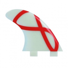 FCS Surfboard Finne M3 Natural Glass Flex IFT Tri Fin Bild 1