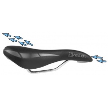 Velo Herren Fahrradsattel 270x175 mm Bild 1