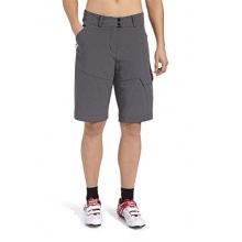 Gonso Damen Radlerhose Sarah anthrazit Melange 38  Bild 1
