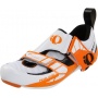 Pearl Izumi Tri Fly IV Carbon Radschuhe wei orange Bild 1