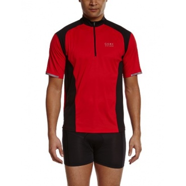 GORE BIKE WEAR Herren Radtrikot rot schwarz  Bild 1