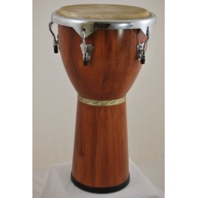 drum tech Marching Groe Holz Djembe mit Softcase Bild 1