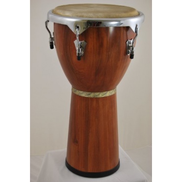 drum tech Marching Groe Holz Djembe mit Softcase Bild 1