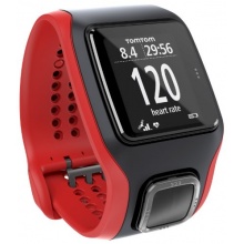 TomTom GPS Laufuhr Runner Cardio rot schwarz One size Bild 1