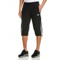 adidas Herren Laufhose 3 Stripes 3/4 schwarz wei XL Bild 1