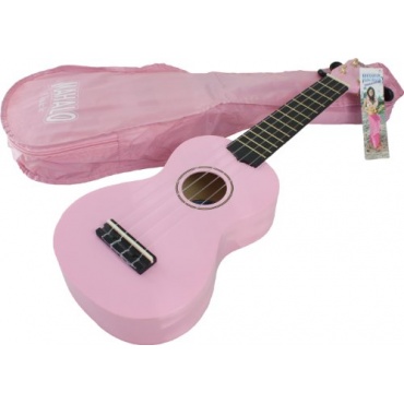 Mahalo Sopran Ukulele mit Tasche Soprano rose Bild 1