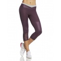 adidas Damen Laufhose Supernova 3/4 Rot Grau L Bild 1