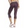 adidas Damen Laufhose Supernova 3/4 Rot Grau L Bild 2