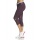 adidas Damen Laufhose Supernova 3/4 Rot Grau L Bild 3