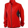 James & Nicholson Laufjacke Damen S-XXL rot schwarz L Bild 1