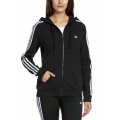 adidas Damen Laufjacke 3-Stripes schwarz wei  L  Bild 1