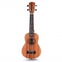 Ukulele Sopran 21 Zoll aus Sapeli Holz Bild 1