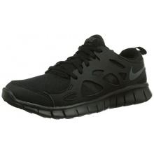 Nike Free Run 2 Unisex Kinder Laufschuhe Schwarz Bild 1