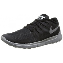 Nike Free 5.0 Flash Unisex Laufschuhe Schwarz Grau Bild 1