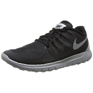 Nike Free 5.0 Flash Unisex Laufschuhe Schwarz Grau Bild 1