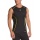 Skins Herren Laufshirt rmellos schwarz gelb Bild 1
