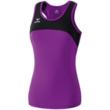 erima Damen Laufshirt Singlet Race Line Lila Schwarz Bild 1