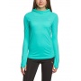 PUMA Damen Laufshirt langarm PR Cross Hooded Pool Grn Bild 1