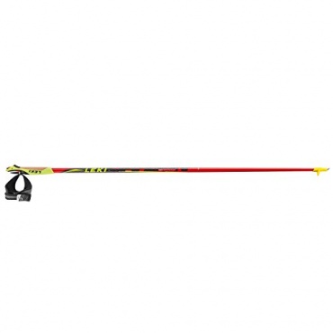 LEKI Nordic Walking Stcke Walker Platinium Rot 105 cm Bild 1