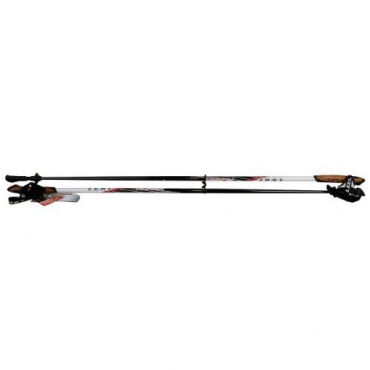 Leki Nordic Walking Stcke 110 cm wei anthrazit rot Bild 1