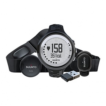 Suunto Damen Uni Pulsuhr M5 schwarz silber  Bild 1