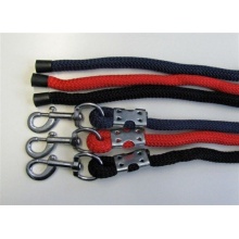 Netproshop Fhrstrick 2,2m hochw. Nylon Karabiner blau Bild 1