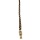 Pfiff Fhrstrick mit goldenem Haken braun beige Bild 2