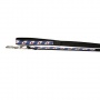 QHP Fhrstrick Friesisch Karabinerhaken blau Bild 1