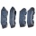 Kerbl Transport-Gamaschen Set 4-er Pack marine sand Bild 1