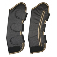 Kerbl Transport-Gamaschen Set 4-er Pack schwarz camel Bild 1