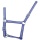 HKM Nylon-Halfter Karabiner dunkelblau babyblau WB Bild 1
